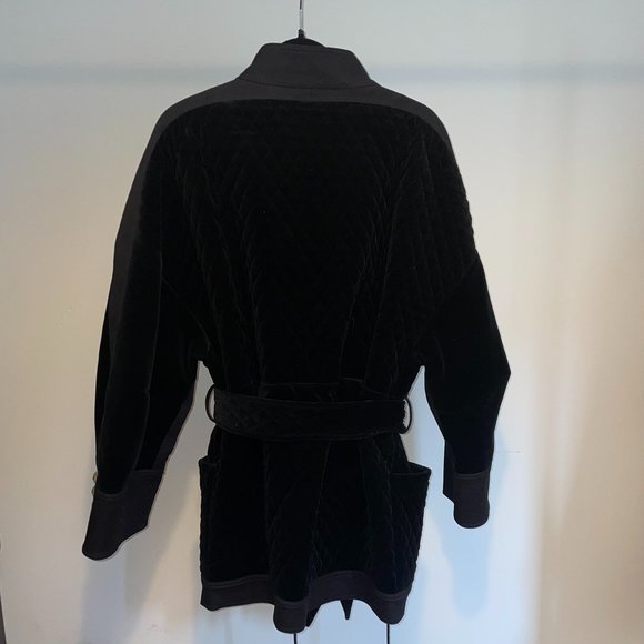 BALMAIN Black velvet jacket - Picture 9 of 13